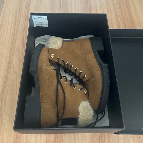 COACH Lorimer Suede Bootie - Picture 3 of 10